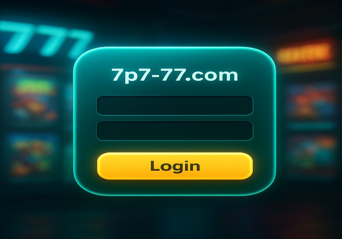 7P777 লগইন পেজ